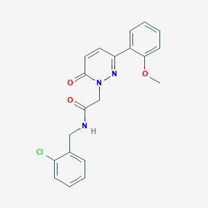 N-(2-chlorobenzyl)-2-(3-(2-methoxyphenyl)-6-oxopyridazin-1(6H)-yl)acetamide