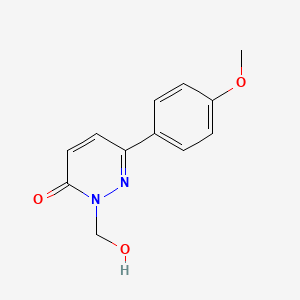 2-(hydroxymethyl)-6-(4-methoxyphenyl)pyridazin-3(2H)-one