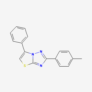 2-(4-Methylphenyl)-6-phenyl-[1,2,4]triazolo[3,2-b][1,3]thiazole