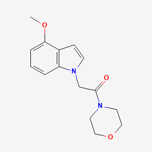 2-(4-methoxy-1H-indol-1-yl)-1-morpholino-1-ethanone