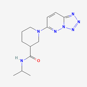 N-isopropyl-1-[1,2,3,4]tetraazolo[1,5-b]pyridazin-6-yl-3-piperidinecarboxamide