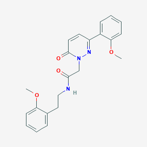 N~1~-(2-methoxyphenethyl)-2-[3-(2-methoxyphenyl)-6-oxo-1(6H)-pyridazinyl]acetamide