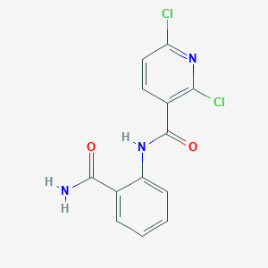 N-(2-carbamoylphenyl)-2,6-dichloropyridine-3-carboxamide