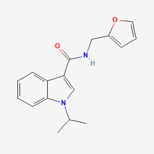 N-(2-furylmethyl)-1-isopropyl-1H-indole-3-carboxamide