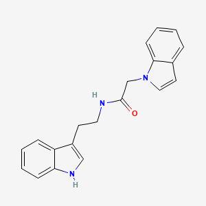 molecular formula C20H19N3O B11148550 2-(1H-indol-1-yl)-N-[2-(1H-indol-3-yl)ethyl]acetamide 