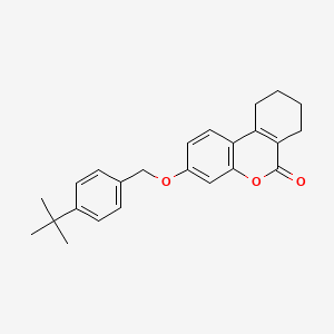 3-[(4-tert-butylbenzyl)oxy]-7,8,9,10-tetrahydro-6H-benzo[c]chromen-6-one