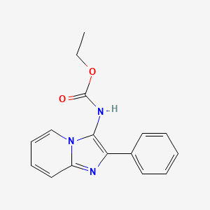 Ethyl (2-phenylimidazo[1,2-a]pyridin-3-yl)carbamate