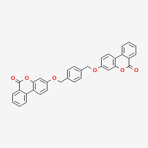 3,3'-[benzene-1,4-diylbis(methanediyloxy)]bis(6H-benzo[c]chromen-6-one)