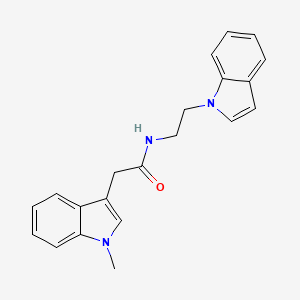 N-[2-(1H-indol-1-yl)ethyl]-2-(1-methyl-1H-indol-3-yl)acetamide