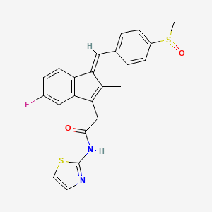 molecular formula C23H19FN2O2S2 B11151235 C23H19FN2O2S2 