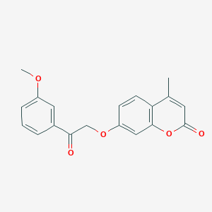 7-[2-(3-methoxyphenyl)-2-oxoethoxy]-4-methyl-2H-chromen-2-one