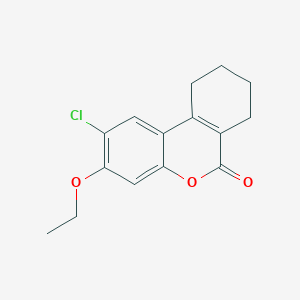 2-Chloro-3-ethoxy-7,8,9,10-tetrahydrobenzo[c]chromen-6-one