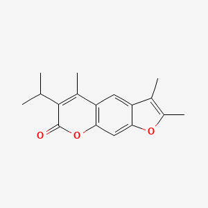 6-isopropyl-2,3,5-trimethyl-7H-furo[3,2-g]chromen-7-one