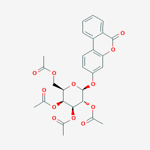 6-oxo-6H-benzo[c]chromen-3-yl 2,3,4,6-tetra-O-acetyl-beta-D-galactopyranoside