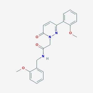 N~1~-(2-methoxybenzyl)-2-[3-(2-methoxyphenyl)-6-oxo-1(6H)-pyridazinyl]acetamide