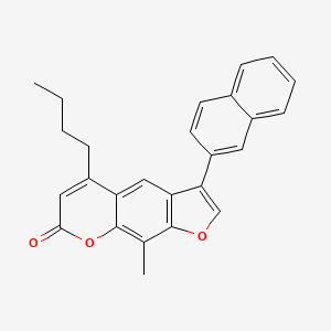 5-butyl-9-methyl-3-(2-naphthyl)-7H-furo[3,2-g]chromen-7-one