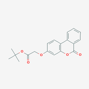 molecular formula C19H18O5 B11153735 tert-butyl [(6-oxo-6H-benzo[c]chromen-3-yl)oxy]acetate 