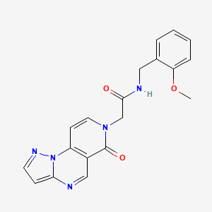 N-(2-methoxybenzyl)-2-(6-oxopyrazolo[1,5-a]pyrido[3,4-e]pyrimidin-7(6H)-yl)acetamide