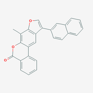 7-methyl-10-(naphthalen-2-yl)-5H-benzo[c]furo[3,2-g]chromen-5-one