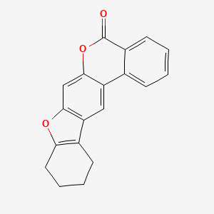 9,10,11,12-tetrahydro-5H-benzo[c][1]benzofuro[3,2-g]chromen-5-one