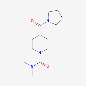 N,N-dimethyl-4-(pyrrolidin-1-ylcarbonyl)piperidine-1-carboxamide