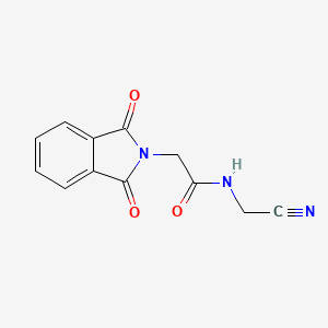 N-(cyanomethyl)-2-(1,3-dioxoisoindol-2-yl)acetamide