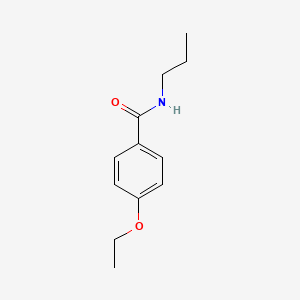 molecular formula C12H17NO2 B11155037 4-ethoxy-N-propylbenzamide CAS No. 333348-68-8