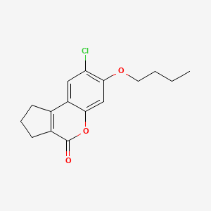 7-butoxy-8-chloro-2,3-dihydrocyclopenta[c]chromen-4(1H)-one