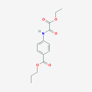 Propyl 4-{[ethoxy(oxo)acetyl]amino}benzoate