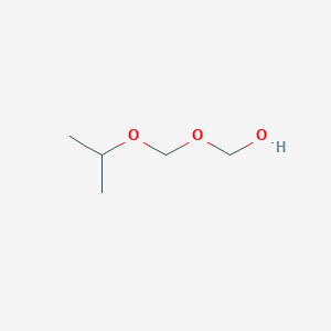molecular formula C5H12O3 B011156 (Isopropoxymethoxy)methanol CAS No. 100208-41-1