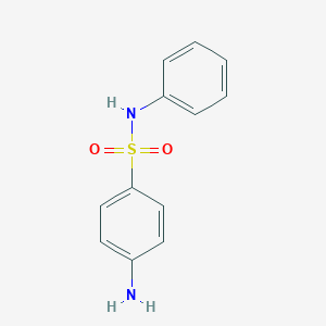 molecular formula C12H12N2O2S B111562 Sulfabenz CAS No. 127-77-5