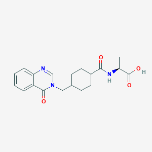 N-({trans-4-[(4-oxoquinazolin-3(4H)-yl)methyl]cyclohexyl}carbonyl)-L-alanine