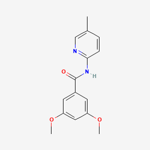 3,5-dimethoxy-N-(5-methylpyridin-2-yl)benzamide