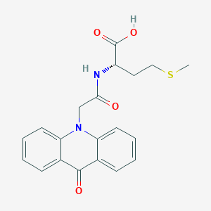 N-[(9-oxoacridin-10(9H)-yl)acetyl]-L-methionine