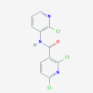 2,6-dichloro-N~3~-(2-chloro-3-pyridyl)nicotinamide