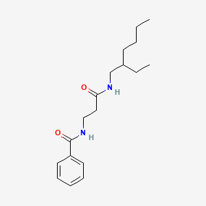 N-{3-[(2-ethylhexyl)amino]-3-oxopropyl}benzamide