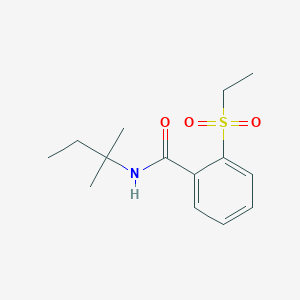 2-(ethylsulfonyl)-N-(2-methylbutan-2-yl)benzamide