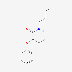 molecular formula C14H21NO2 B11158596 N-butyl-2-phenoxybutanamide 