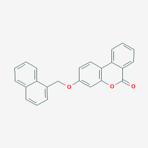 3-(naphthalen-1-ylmethoxy)-6H-benzo[c]chromen-6-one