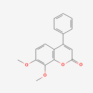 7,8-dimethoxy-4-phenyl-2H-chromen-2-one