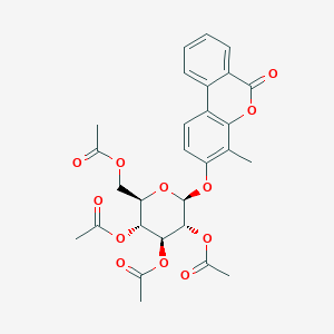 4-methyl-6-oxo-6H-benzo[c]chromen-3-yl 2,3,4,6-tetra-O-acetyl-beta-D-glucopyranoside