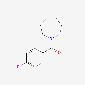 molecular formula C13H16FNO B11159657 1-(4-Fluorobenzoyl)azepane CAS No. 326902-28-7