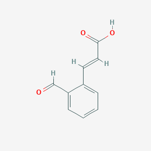 molecular formula C10H8O3 B111601 2-Formylcinnamic acid CAS No. 130036-17-8