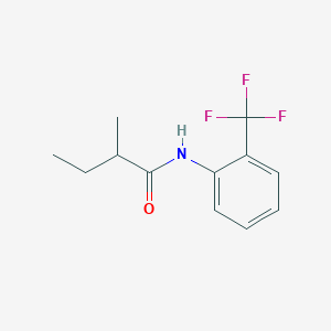 2-methyl-N-[2-(trifluoromethyl)phenyl]butanamide