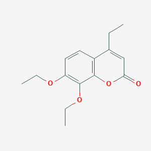 7,8-diethoxy-4-ethyl-2H-chromen-2-one