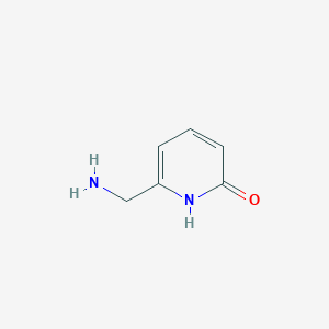 molecular formula C6H8N2O B111609 6-(Aminomethyl)pyridin-2(1H)-one CAS No. 131052-62-5
