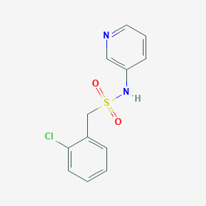 1-(2-chlorophenyl)-N-(pyridin-3-yl)methanesulfonamide