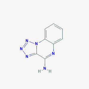 molecular formula C8H6N6 B111611 Tetrazolo[1,5-a]quinoxalin-4-amine CAS No. 61148-29-6