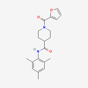 1-(furan-2-ylcarbonyl)-N-(2,4,6-trimethylphenyl)piperidine-4-carboxamide