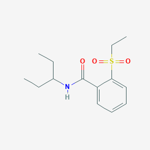 2-(ethylsulfonyl)-N-(pentan-3-yl)benzamide